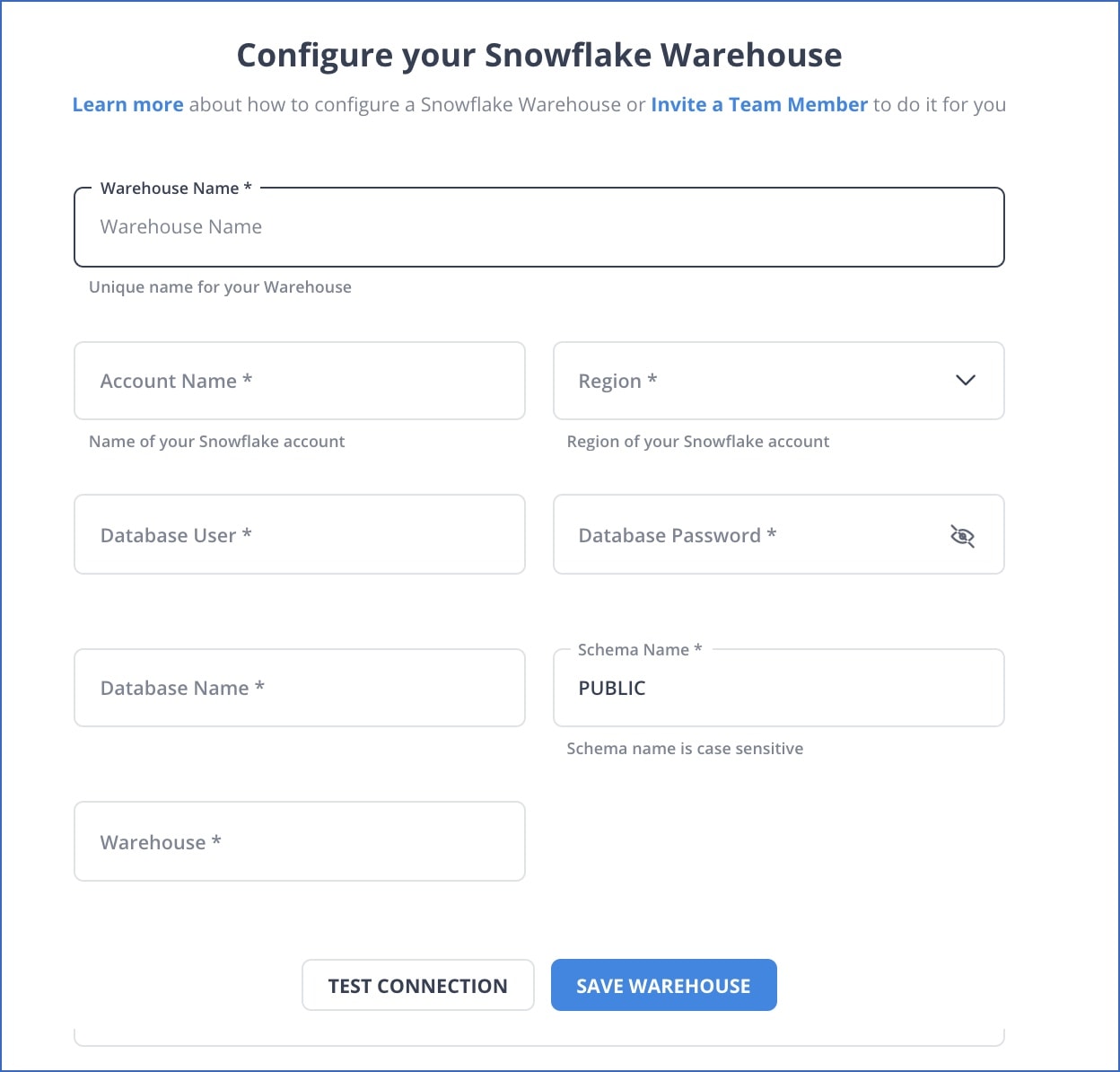 Snowflake HubSpot - Configure Your Snowflake Warehouse